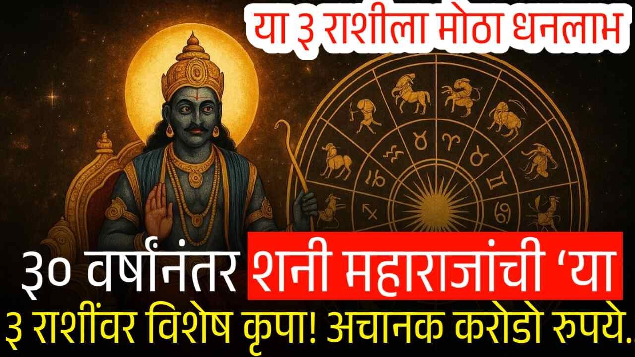 ३० वर्षांनंतर शनी महाराजांची 'या' ३ राशींवर विशेष कृपा! अचानक मोठा धनलाभ, भाग्य उजळणार, पैसाच पैसा! Gold Silver Rate